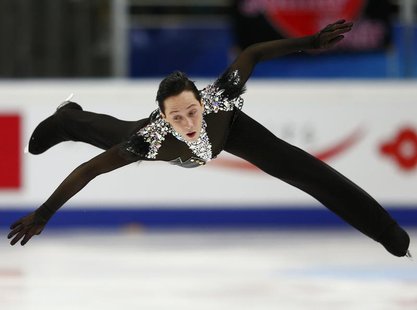 Johnny Weir of the U.S. performs during the men's short program at the ISU Grand Prix of Figure Skating Rostelecom Cup in Moscow, November 9 Johnny Weir of the U.S. performs during the men's short program at the ISU Grand Prix of Figure Skating Rostelecom Cup in Moscow, November 9