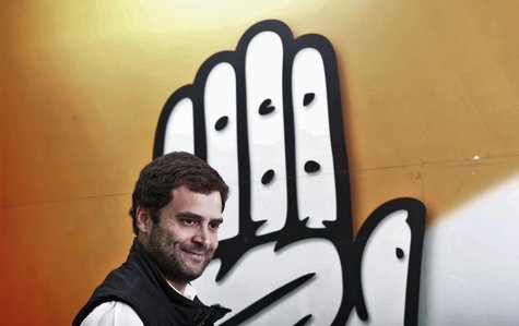 Rahul Gandhi, a lawmaker and son of India's ruling Congress party chief Sonia Gandhi, smiles during a news conference in New Delhi December Rahul Gandhi, a lawmaker and son of India's ruling Congress party chief Sonia Gandhi, smiles during a news conference in New Delhi December