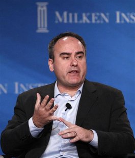 John Ruffolo, CEO of OMERS Ventures, takes part in a panel discussion titled "What Is Web 3.0?" at the Milken Institute Global Conference in John Ruffolo, CEO of OMERS Ventures, takes part in a panel discussion titled "What Is Web 3.0?" at the Milken Institute Global Conference in