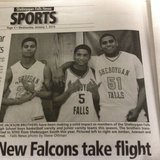 The picture of (left to right) Jordon, Jawaun, and Jamal Jackson as it appeared in the January 1, 2014 edition of the Sheboygan Falls News. The picture of (left to right) Jordon, Jawaun, and Jamal Jackson as it appeared in the January 1, 2014 edition of the Sheboygan Falls News.