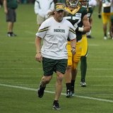 Former Packers Outside Linebackers Coach Kevin Greene (Photo from: Gabriel Cervantes/Creative Commons). Former Packers Outside Linebackers Coach Kevin Greene (Photo from: Gabriel Cervantes/Creative Commons).