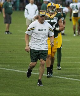Former Packers Outside Linebackers Coach Kevin Greene (Photo from: Gabriel Cervantes/Creative Commons). Former Packers Outside Linebackers Coach Kevin Greene (Photo from: Gabriel Cervantes/Creative Commons).