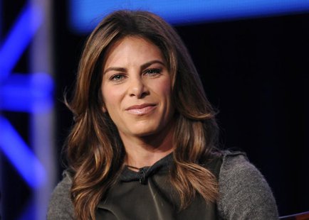 Trainer Jillian Michaels takes part in a panel discussion of NBC Universal's show "The Biggest Loser" during the 2013 Winter Press Tour for Trainer Jillian Michaels takes part in a panel discussion of NBC Universal's show "The Biggest Loser" during the 2013 Winter Press Tour for