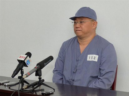 Kenneth Bae, a Korean-American Christian missionary who has been detained in North Korea for more than a year, meets a limited number of med Kenneth Bae, a Korean-American Christian missionary who has been detained in North Korea for more than a year, meets a limited number of med