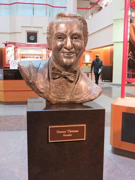 Statue of Danny Thomas Founder of St Jude Children's Hospital