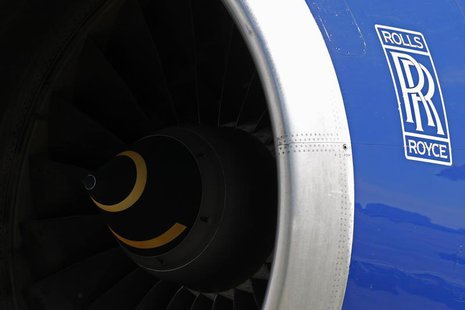 A Rolls-Royce aircraft engine of a British Airways (BA) Boeing 747 passenger aircraft is seen at Heathrow Airport in west London April 7, 20 A Rolls-Royce aircraft engine of a British Airways (BA) Boeing 747 passenger aircraft is seen at Heathrow Airport in west London April 7, 20