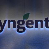 Agrochemicals maker Syngenta's logo is pictured during the annual news conference in Zurich February 6, 2009. REUTERS/Christian Hartmann Agrochemicals maker Syngenta's logo is pictured during the annual news conference in Zurich February 6, 2009. REUTERS/Christian Hartmann