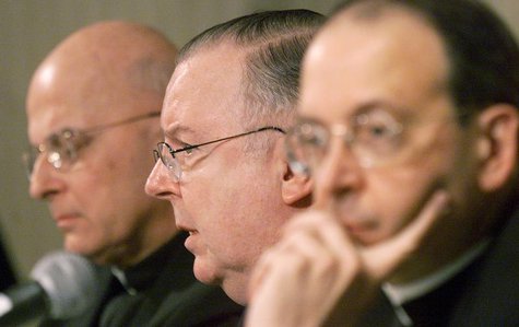 Cardinal Francis George of the Chicago Archdiocese (L), Bishop Thomas Doran of Rockford, IL. (C) and Bishop William Lori of Bridgeport, Ct. Cardinal Francis George of the Chicago Archdiocese (L), Bishop Thomas Doran of Rockford, IL. (C) and Bishop William Lori of Bridgeport, Ct.