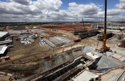 General view of the extensive renovations at Sao Paulo International airport in Guarulhos September 25, 2013. REUTERS/Paulo Whitaker General view of the extensive renovations at Sao Paulo International airport in Guarulhos September 25, 2013. REUTERS/Paulo Whitaker