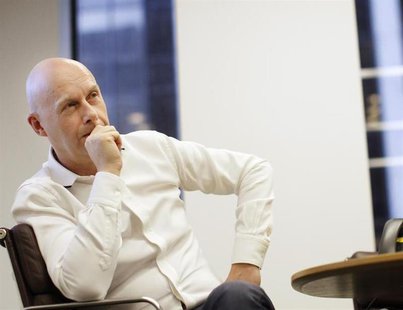 CEO of Dow Jones, Lex Fenwick speaks during an interview in his New York offices July 20, 2012. REUTERS/Brendan McDermid CEO of Dow Jones, Lex Fenwick speaks during an interview in his New York offices July 20, 2012. REUTERS/Brendan McDermid