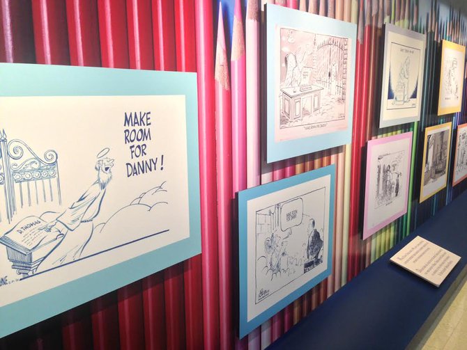 Upon Danny's death, numerous newspaper cartoonist honored Thomas with "Make Room for Danny" toons in honor of his work with "Make Room for Daddy."