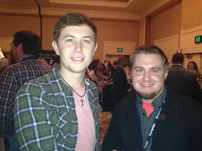 Scotty McCreery and Kody Mac