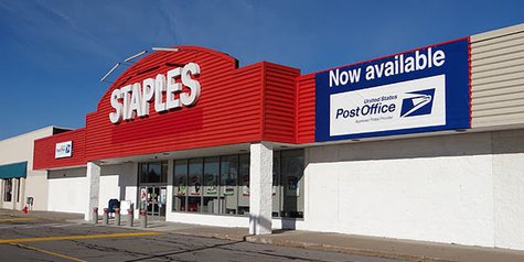 Staples and USPS Staples and USPS