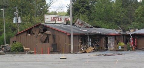 Little Nashville Opry after fire Little Nashville Opry after fire