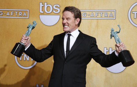 Bryan Cranston winner of the Outstanding Performance by a Male Actor in a Drama Series award for his role in "Breaking Bad" poses for photo Bryan Cranston winner of the Outstanding Performance by a Male Actor in a Drama Series award for his role in "Breaking Bad" poses for photo