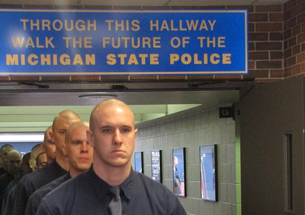 Troopers in training. (photo supplied by State Police) Troopers in training. (photo supplied by State Police)