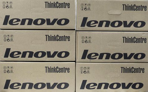 Boxes containing Lenovo desktop computers are seen in an office in Kiev March 12, 2012. REUTERS/Gleb Garanich Boxes containing Lenovo desktop computers are seen in an office in Kiev March 12, 2012. REUTERS/Gleb Garanich
