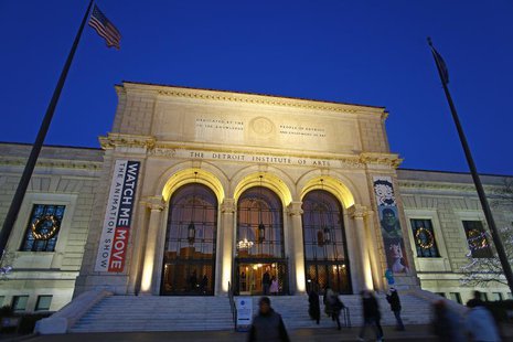 People enter and exit the Detroit Institute of Arts in Detroit, Michigan December 7, 2013. REUTERS/Joshua Lott People enter and exit the Detroit Institute of Arts in Detroit, Michigan December 7, 2013. REUTERS/Joshua Lott