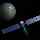 NASA's Dawn spacecraft heads toward the dwarf planet Ceres as seen in this undated artist's conception released January 22, 2014. REUTERS/NA NASA's Dawn spacecraft heads toward the dwarf planet Ceres as seen in this undated artist's conception released January 22, 2014. REUTERS/NA