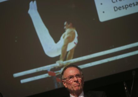 President of Brazil's Olympic Committee Carlos Arthur Nuzman attends a conference on the budget for the Rio 2016 Olympic and Paralympic Game President of Brazil's Olympic Committee Carlos Arthur Nuzman attends a conference on the budget for the Rio 2016 Olympic and Paralympic Game