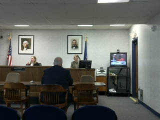 Initial appearance before Commissioner Rebecca Persick Initial appearance before Commissioner Rebecca Persick
