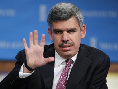 Mohamed El-Erian, CEO and Co-Chief Investment Officer of PIMCO, speaks at the panel discussion "The Shape of Things to Come: Understanding t Mohamed El-Erian, CEO and Co-Chief Investment Officer of PIMCO, speaks at the panel discussion "The Shape of Things to Come: Understanding t
