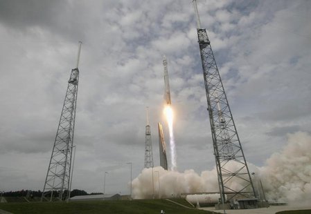 An Atlas 5 United Launch Alliance rocket lifts off from the Cape Canaveral Air Force Station carrying NASA's Mars Atmosphere and Volatile Ev An Atlas 5 United Launch Alliance rocket lifts off from the Cape Canaveral Air Force Station carrying NASA's Mars Atmosphere and Volatile Ev