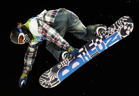Gold medalist Shaun White of the United States competes during his second run in the men's snowboarding halfpipe on Cypress Mountain at the Gold medalist Shaun White of the United States competes during his second run in the men's snowboarding halfpipe on Cypress Mountain at the