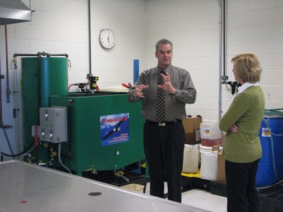 Senator Tammy Baldwin tours renewable energy lab at Mid-State Technical College, Wisconsin Rapids, WI Senator Tammy Baldwin tours renewable energy lab at Mid-State Technical College, Wisconsin Rapids, WI