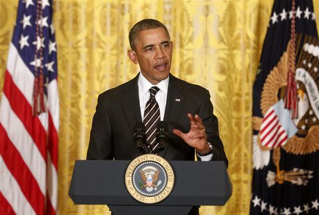 U.S. President Barack Obama delivers remarks at a reception with U.S. mayors at the White House in Washington January 23, 2014. REUTERS/Yuri U.S. President Barack Obama delivers remarks at a reception with U.S. mayors at the White House in Washington January 23, 2014. REUTERS/Yuri