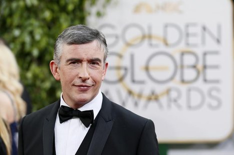 Actor Steve Coogan poses on arrival at the 71st annual Golden Globe Awards in Beverly Hills, California January 12, 2014. REUTERS/Danny Molo Actor Steve Coogan poses on arrival at the 71st annual Golden Globe Awards in Beverly Hills, California January 12, 2014. REUTERS/Danny Molo