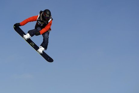 Australia's Torah Bright competes during the women's Snowboard Slopestyle Finals at the FIS Snowboard World Championships in Stoneham, Quebe Australia's Torah Bright competes during the women's Snowboard Slopestyle Finals at the FIS Snowboard World Championships in Stoneham, Quebe