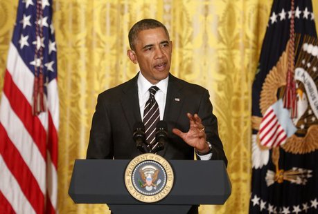 U.S. President Barack Obama delivers remarks at a reception with U.S. mayors at the White House in Washington January 23, 2014. REUTERS/Yuri U.S. President Barack Obama delivers remarks at a reception with U.S. mayors at the White House in Washington January 23, 2014. REUTERS/Yuri