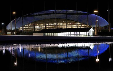 A general view of the Bolshoy Ice Dome in the Adler district of Sochi, January 26, 2014. REUTERS/Alexander Demianchuk A general view of the Bolshoy Ice Dome in the Adler district of Sochi, January 26, 2014. REUTERS/Alexander Demianchuk