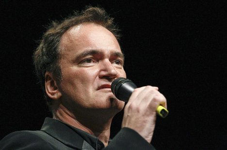 U.S. director Quentin Tarantino speaks before receiving the Prix Lumiere during a ceremony at the Lumiere 2013 Grand Lyon Film Festival in L U.S. director Quentin Tarantino speaks before receiving the Prix Lumiere during a ceremony at the Lumiere 2013 Grand Lyon Film Festival in L