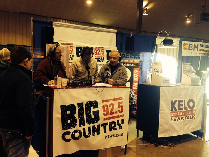 It's Your Business with Bill Zortman live from the W.H. Lyon Fairgrounds! Hey Mayor Mike - look into the camera!