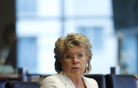 European Union Justice Commissioner Viviane Reding addresses the European Parliament's Committee on civil liberties, justice and home affair European Union Justice Commissioner Viviane Reding addresses the European Parliament's Committee on civil liberties, justice and home affair