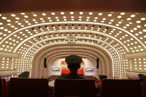 Members of a military band attend a session of the Chinese People's Political Consultative Conference (CPPCC) of the Shanghai Municipal Comm Members of a military band attend a session of the Chinese People's Political Consultative Conference (CPPCC) of the Shanghai Municipal Comm