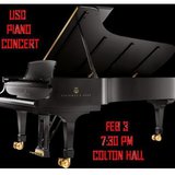 The University of South Dakota Department of Music will present a duo-piano music concert, “Dr. C & Mr. P: Dance Music – and Other Stuff,” featuring Linda Christensen, Ph.D., and Philip Pfaltzgraff at 7:30 p.m. on Monday, Feb. 3 at Colton Recital Hall in the Warren M. Lee Center for the Fine Arts. (usd.edu) The University of South Dakota Department of Music will present a duo-piano music concert, “Dr. C & Mr. P: Dance Music – and Other Stuff,” featuring Linda Christensen, Ph.D., and Philip Pfaltzgraff at 7:30 p.m. on Monday, Feb. 3 at Colton Recital Hall in the Warren M. Lee Center for the Fine Arts. (usd.edu)