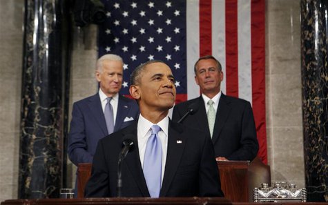 U.S. President Barack Obama smiles as he arrives to deliver his State of the Union speech on Capitol Hill in Washington January 28, 2014. RE U.S. President Barack Obama smiles as he arrives to deliver his State of the Union speech on Capitol Hill in Washington January 28, 2014. RE