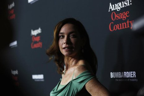 Cast member Julianne Nicholson poses at the premiere of "August: Osage County" in Los Angeles, California December 16, 2013. REUTERS/Mario A Cast member Julianne Nicholson poses at the premiere of "August: Osage County" in Los Angeles, California December 16, 2013. REUTERS/Mario A