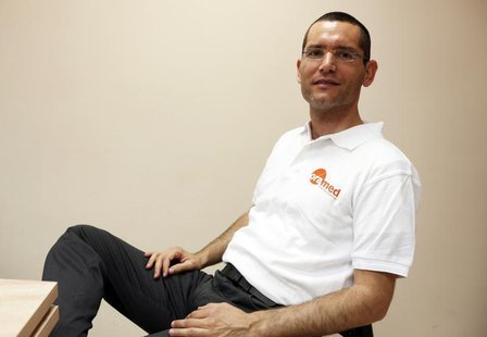 Nadav Kidron, CEO of Oramed Pharmaceuticals, poses for a photo at the company's offices in Jerusalem September 29, 2013. REUTERS/Baz Ratner Nadav Kidron, CEO of Oramed Pharmaceuticals, poses for a photo at the company's offices in Jerusalem September 29, 2013. REUTERS/Baz Ratner