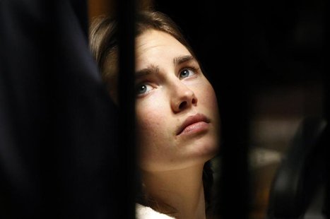 Amanda Knox, the U.S. student convicted of killing her British flatmate in Italy in 2007, looks on during a trial session in Perugia January Amanda Knox, the U.S. student convicted of killing her British flatmate in Italy in 2007, looks on during a trial session in Perugia January