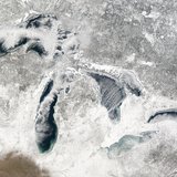 Great Lakes ice coverage Great Lakes ice coverage