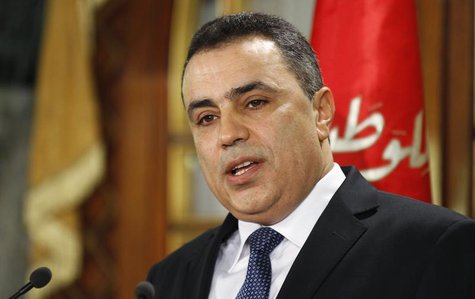 Tunisia's Prime Minister Mehdi Jomaa speaks during a news conference in Tunis January 26, 2014. REUTERS/Anis Mili Tunisia's Prime Minister Mehdi Jomaa speaks during a news conference in Tunis January 26, 2014. REUTERS/Anis Mili