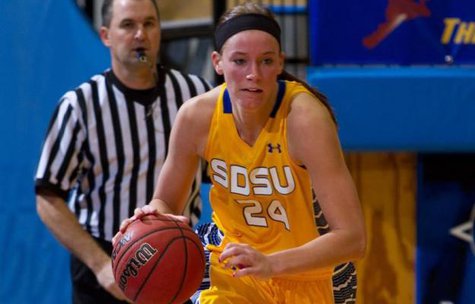 SDSU F Megan Waytashek
Photo Courtesy: Summit League SDSU F Megan Waytashek
Photo Courtesy: Summit League