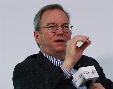 Google Executive Chairman Eric Schmidt speaks during a talk titled "Connecting with the World: Empowering Young Entrepreneurs for the New Di Google Executive Chairman Eric Schmidt speaks during a talk titled "Connecting with the World: Empowering Young Entrepreneurs for the New Di