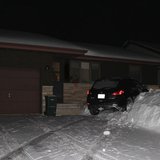 An SUV crashed into a house on the 2500 block of N. Elinor St. in Appleton, Feb. 2, 2014. (Photo: Appleton Police Dept.) An SUV crashed into a house on the 2500 block of N. Elinor St. in Appleton, Feb. 2, 2014. (Photo: Appleton Police Dept.)
