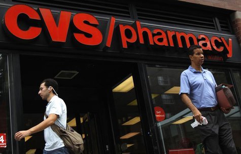 A CVS pharmacy is seen in New York City July 28, 2010. REUTERS/Mike Segar A CVS pharmacy is seen in New York City July 28, 2010. REUTERS/Mike Segar