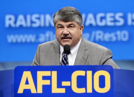 Richard Trumka, president of American Federation of Labor-Congress of Industrial Organizations (AFL-CIO), speaks during the AFL-CIO 2013 Con Richard Trumka, president of American Federation of Labor-Congress of Industrial Organizations (AFL-CIO), speaks during the AFL-CIO 2013 Con